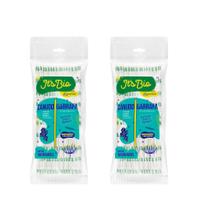 Kit 2 Pacotes de Canudos Bio Suco/Refri sachê TR Strawplast com 100 unidades