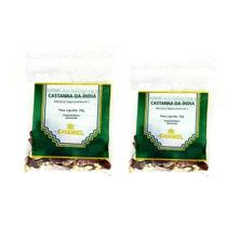 Kit 2 Pacotes De Castanha Da India 50 Gramas - Chamel