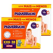 kIt 2 Pacotes de Fralda Econômica Pequerrucho kIt 2 Pacotes de Fralda Econômica Pequerrucho