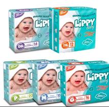 Kit 2 Pacotes de Fralda Infantil Lippy Baby Direto da Fabrica
