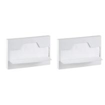 Kit 2 Pacotes de Protetor de Assento Sanitário Trilha com 40 folhas em formato coração Kit 2 Pacotes de Protetor de Assento Sanitário Trilha com 40 folhas em formato coração