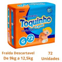 Kit 2 Pacotes Fraldas Toquinho De Gente Plus Confortsec