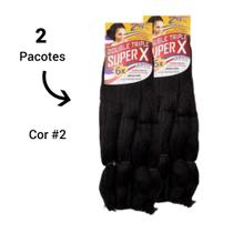 Kit 2 pacotes Jumbo Pacotão Supex X 400g cada