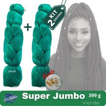 KIT 2 Pacotes Jumbo Ser Mulher 399g Cor Verde