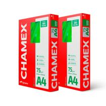 Kit 2 pacotes Papel Sulfite Chamex A4 75g