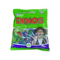 Kit 2 Pacotes Pirulito Tattoo Dinos Tatuagem Língua 400G Kit 2 Pacotes Pirulito Tattoo Dinos Tatuagem Língua 400G