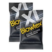 Kit 2 Pacotes Preservativo Blowtex Extra Grande C/ 3 Unidades Cada