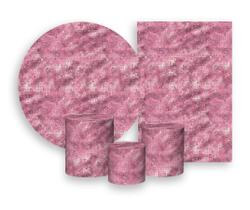 Kit 2 Painéis De Festa + Trio De Capas Cilindro - Efeito Lantejoulas Rosa Escuro Quadrado 016 Kit 2 Painéis De Festa + Trio De Capas Cilindro - Efeito Lantejoulas Rosa Escuro Quadrado 016