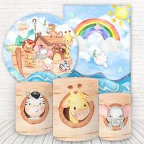 Kit 2 Painéis E Capas 3D Sublimado Arca De Noé Fkpc-434 Kit 2 Painéis E Capas 3D Sublimado Arca De Noé Fkpc-434