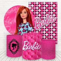 Kit 2 Painéis E Capas 3D Sublimado Barbie Fkpc-577