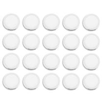 Kit 2 Painéis LED 12W Redondo Sobrepor 4000k Luz Branco Neutro Kit 2 Painéis LED 12W Redondo Sobrepor 4000k Luz Branco Neutro