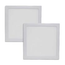 Kit 2 Painéis LED 36W Quadrado Embutir 6500k Branco Frio Kit 2 Painéis LED 36W Quadrado Embutir 6500k Branco Frio