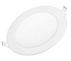 KIT 2 Paineis Led Embutir 12w Redondo Branco Frio 6500k Bivolt