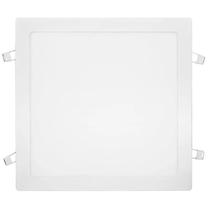 Kit 2 Painéis Led Embutir 24W Quadrado Branco Frio Bivolt