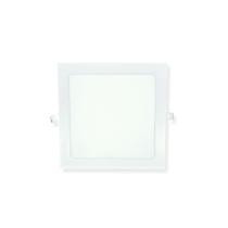 Kit 2 Painel de Led de Embutir Quadrado 18w Branco Neutro