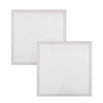 Kit 2 Painel LED Embutir 50W 62x62cm 120 Branco Frio IRC80 c/ Borda ST439