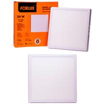 Kit 2 Painel Led Quadrado Sobrepor 24W 4000K Bivolt Foxlux