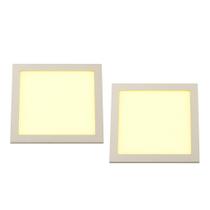 kit 2 Painel Plafon Led 40w Embutir 40x40cm 3000k St1453 kit 2 Painel Plafon Led 40w Embutir 40x40cm 3000k St1453