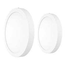 Kit 2 Painel Redondo LED Bivolt (100V-240V) Luz Fria 6500K 18W Sobrepor BackLight Kit 2 Painel Redondo LED Bivolt (100V-240V) Luz Fria 6500K 18W Sobrepor BackLight