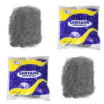 Kit 2 Palha de Aço N1 Santana Limpeza Pesada Polimento Panelas Utensílios Domésticos Profissional Kit 2 Palha de Aço N1 Santana Limpeza Pesada Polimento Panelas Utensílios Domésticos Profissional