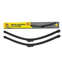 Kit 2 Palhetas de Silicone Para-brisas de Veículos 22 Polegadas