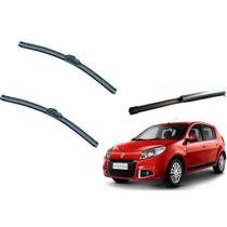 Kit 2 Palhetas Limpa Para-brisa Silicone Carro - Thata Esportes Kit 2 Palhetas Limpa Para-brisa Silicone Carro - Thata Esportes