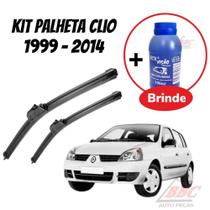 Kit 2 Palhetas Limpador De Parabrisa Dianteiro Clio 1999 - 2014 Kit 2 Palhetas Limpador De Parabrisa Dianteiro Clio 1999 - 2014