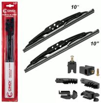 Kit 2 Palhetas Limpador De Parabrisa Dianteiro Fusca Todos - cinoy