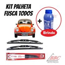 Kit 2 Palhetas Limpador De Parabrisa Dianteiro Fusca Todos