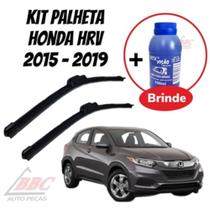 Kit 2 Palhetas Limpador De Parabrisa Dianteiro Honda HRV 2015 - 2019