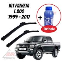 Kit 2 Palhetas Limpador De Parabrisa Dianteiro L200/ 1999 - 2007