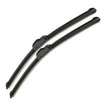 Kit 2 Palhetas Limpador De Parabrisas Dianteiro Em Silicone Universal Para Carros e Vans -