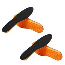 Kit 2 Palmilhas de Gel PU Ortopédica para Correção de Pisada Cor:LaranjaTamanho:41 Kit 2 Palmilhas de Gel PU Ortopédica para Correção de Pisada Cor:LaranjaTamanho:41