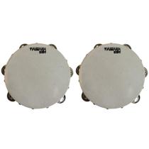 Kit 2 Pandeiro Infantil 8 Couro E Madeira Vanguarda Kit 2 Pandeiro Infantil 8 Couro E Madeira Vanguarda