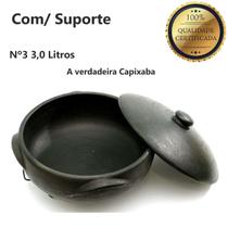 Kit 2 Panela Moquequeira de Barro Capixaba N1