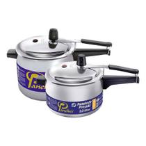 Kit 2 Panelas De Pressão 3,0 E 4,5 Litros Polida Classic Panelux 2 Peças Kit 2 Panelas De Pressão 3,0 E 4,5 Litros Polida Classic Panelux 2 Peças