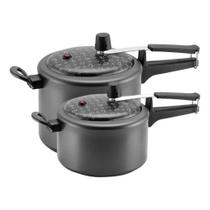 Kit 2 Panelas De Pressão 4,5 E 3 Litros Antiaderente Magnific Panelux