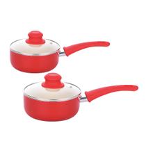 Kit 2 Panelas Revestimento Cerâmico Rubi 1.8Mm 18 e 20cm Kit 2 Panelas Revestimento Cerâmico Rubi 1.8Mm 18 e 20cm