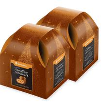 Kit 2 panetones members mark 1kg premium com gotas de chocolate gourmet Kit 2 panetones members mark 1kg premium com gotas de chocolate gourmet