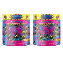 Kit 2 Panic Adaptogen Pré-treino com Creatina Nova Fórmula 2 potes 300g cada