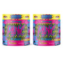 Kit 2 Panic Adaptogen Pré-treino com Creatina Nova Fórmula 2 potes 300g cada Kit 2 Panic Adaptogen Pré-treino com Creatina Nova Fórmula 2 potes 300g cada