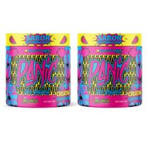 Kit 2 Panic Adaptogen Pré-treino com Creatina Nova Fórmula 2 potes 300g cada