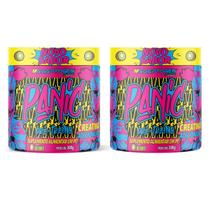Kit 2 Panic Adaptogen Pré-treino com Creatina Nova Fórmula 2 potes 300g cada