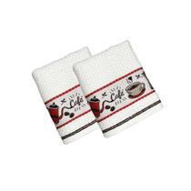 KIT 2 Panos de Copa Felpudo Jacquard Vida Il - Döhler