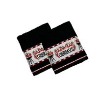 KIT 2 Panos de Copa Felpudo Jacquard Vida Il - Döhler KIT 2 Panos de Copa Felpudo Jacquard Vida Il - Döhler