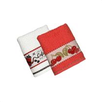 KIT 2 Panos de Copa Felpudo Jacquard Vida Il - Döhler