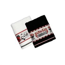 KIT 2 Panos de Copa Felpudo Jacquard Vida Il - Döhler