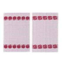 Kit 2 Panos de Copa Felpudo Teka Gourmet - Maça e Morango Kit 2 Panos de Copa Felpudo Teka Gourmet - Maça e Morango