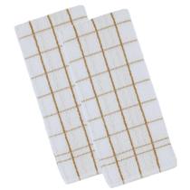 Kit 2 panos de prato teka chef premium atoalhado 100% algodão 45x70 cm