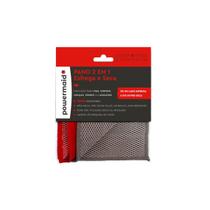 Kit 2 Panos Multiuso 2 em 1 Esfrega Seca Microfibra 29X29cm